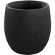 Coleus Black Outdoor Planter, Small